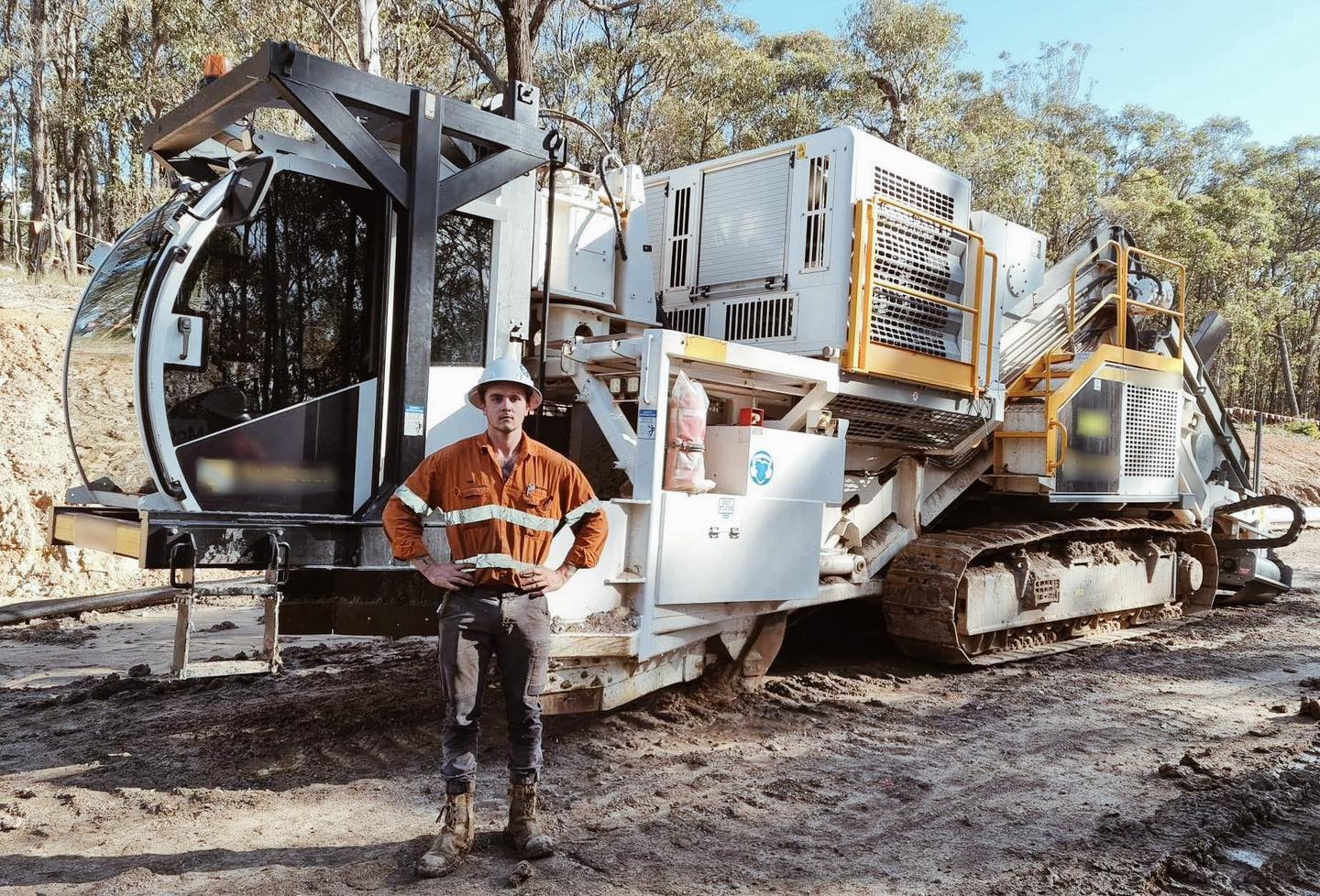 McCarthy field service truck onsite